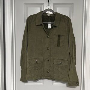 NWT Maurice’s Light Weight Jacket Olive Green